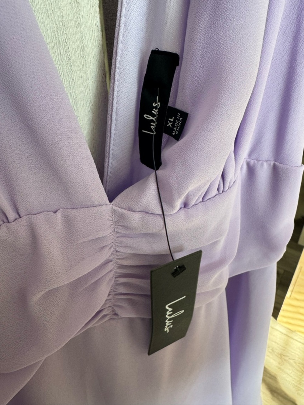 Lulu’s Celebration Time Lavender Sleeveless Tiered Midi Dress - Picture 7 of 8